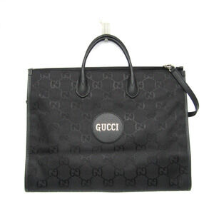 GUCCI Black Leather Shoulder Bag